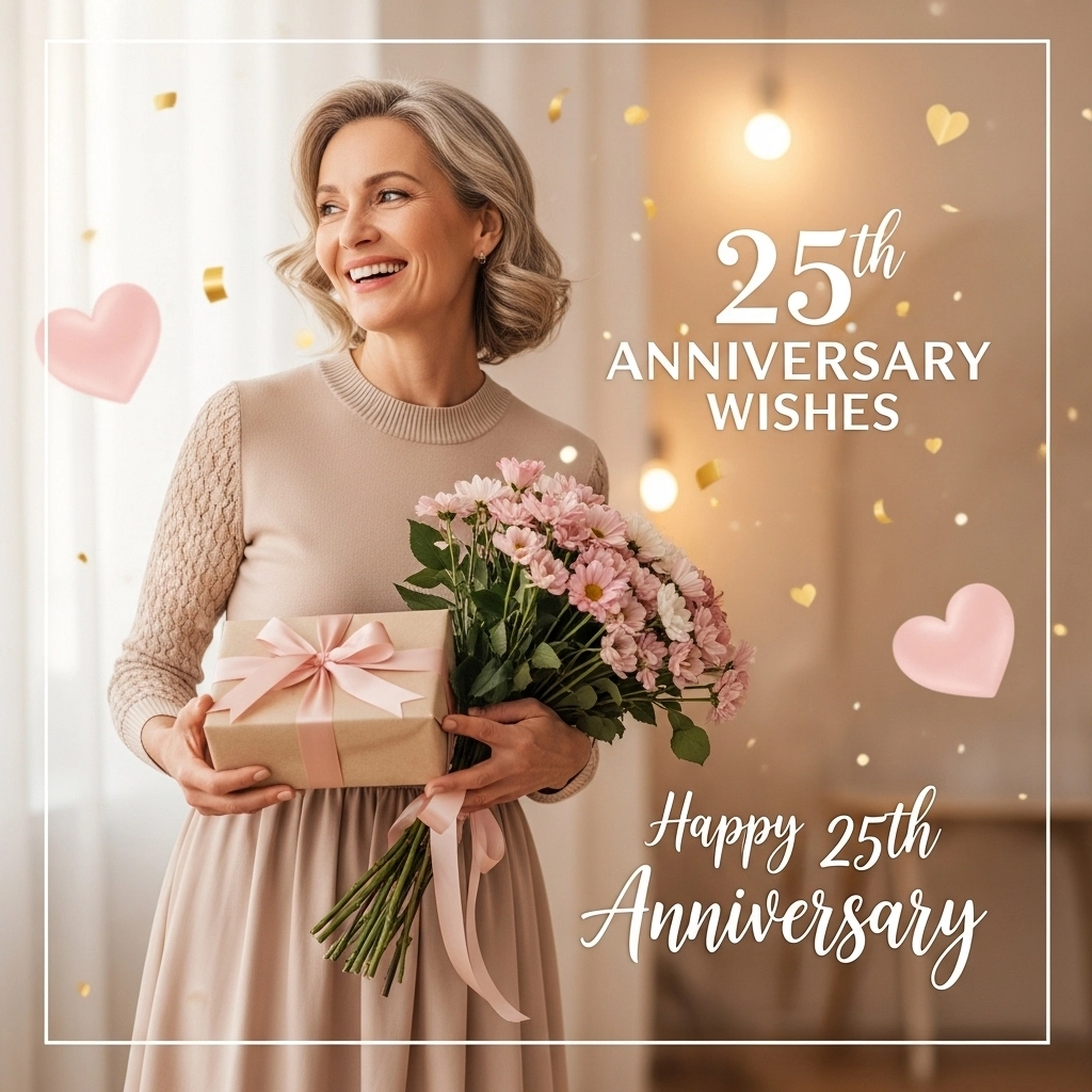 Best 25th Anniversary Wishes for Instagram