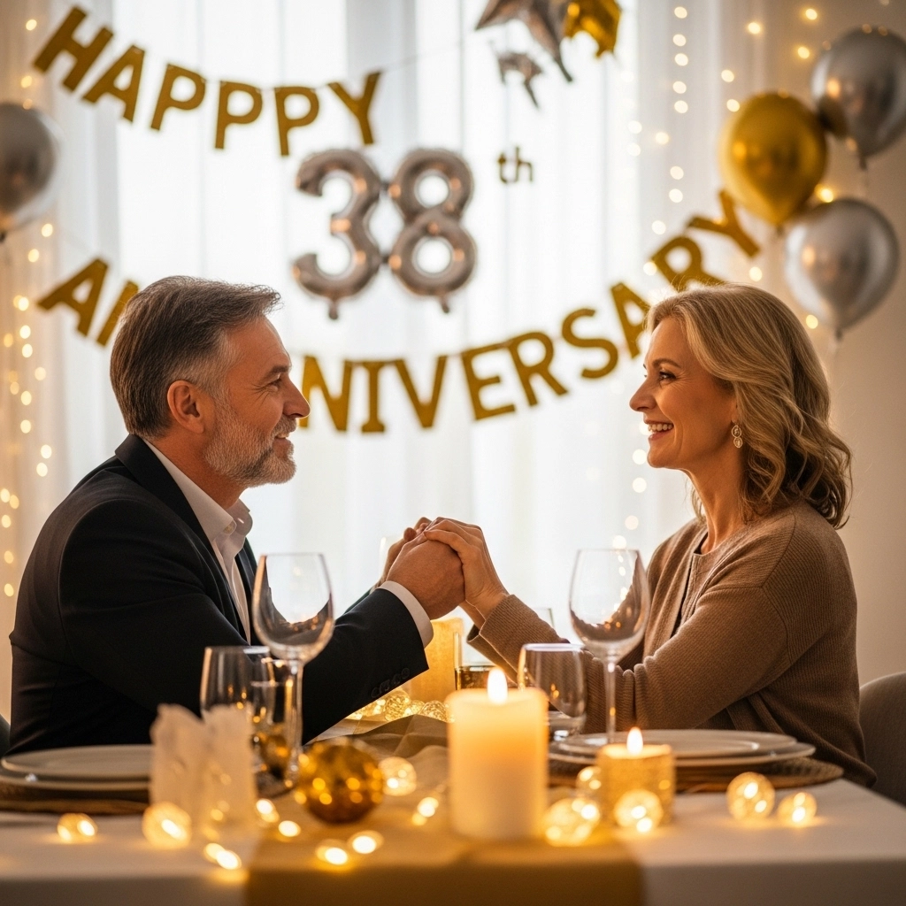 Best 38th Wedding Anniversary Wishes for Instagram
