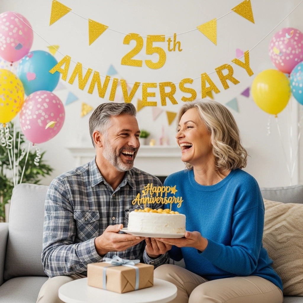 Best Funny 25th Anniversary Wishes for Instagram