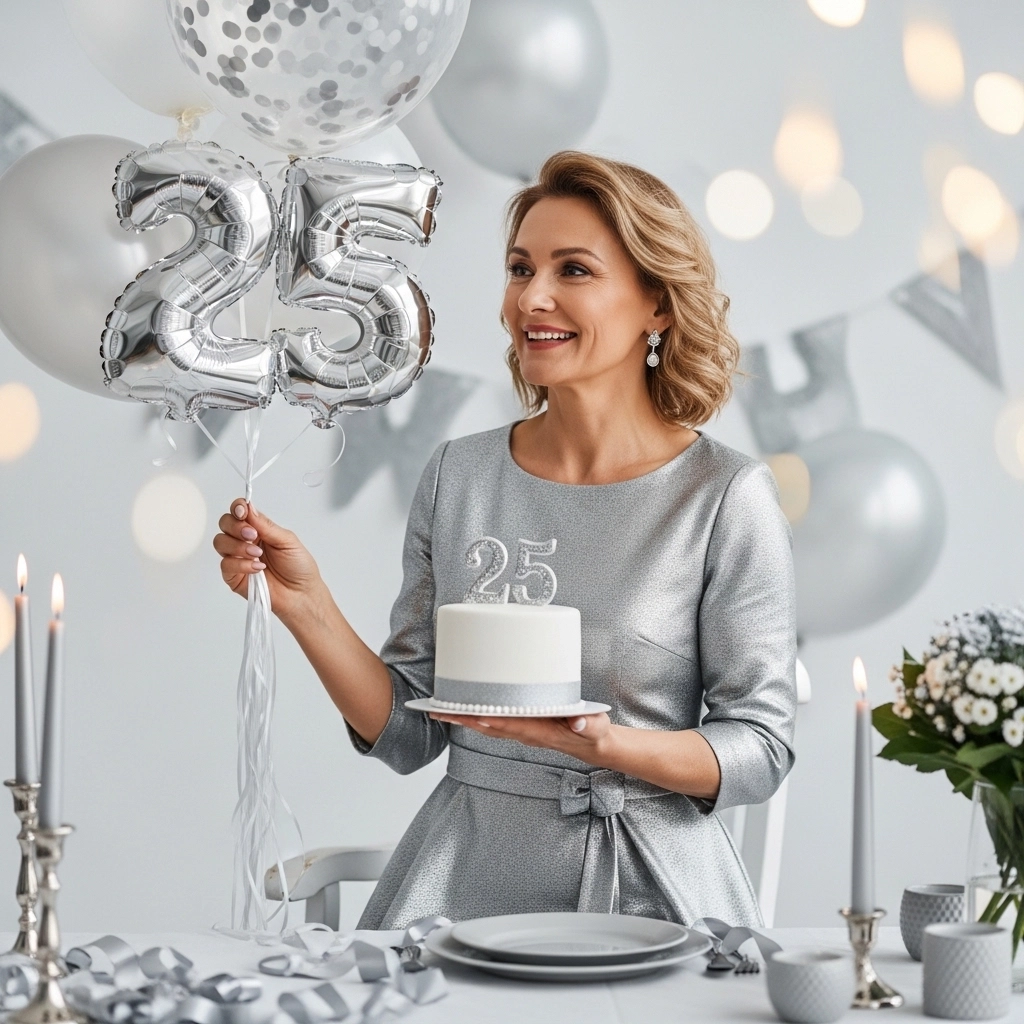 Best Silver 25th Anniversary