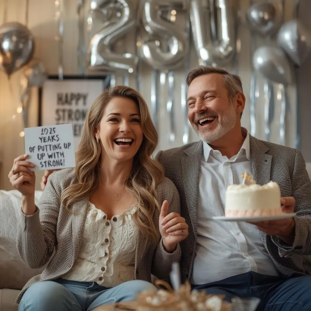 Funny 25 Year Anniversary Wishes