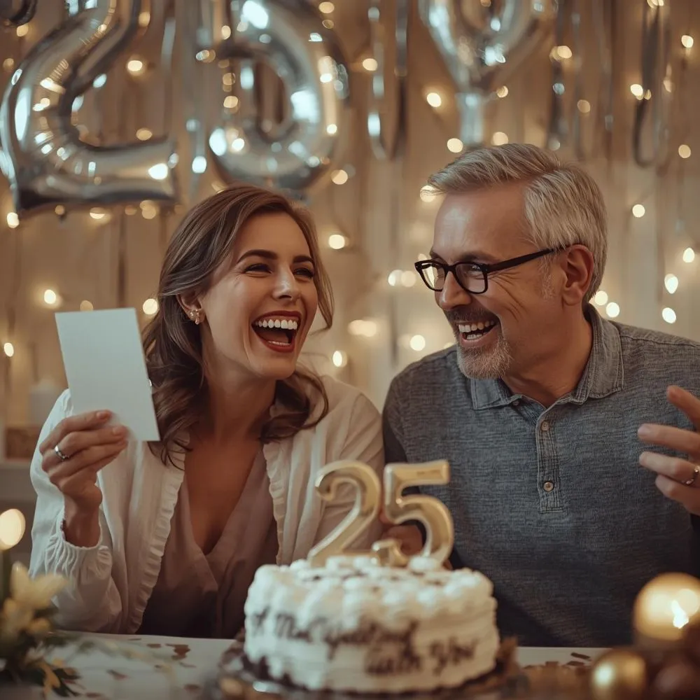 Funny 25 Year Wedding Anniversary Wishes