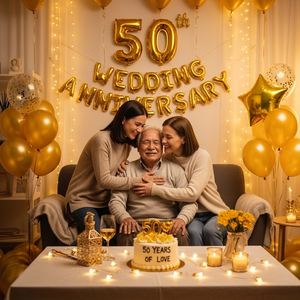 Golden Anniversary Wishes for Parents