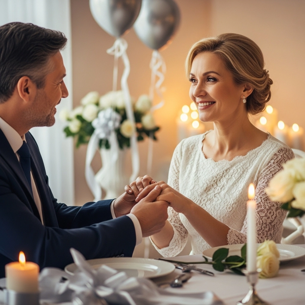 Romantic 25 Years Wedding Anniversary Wishes