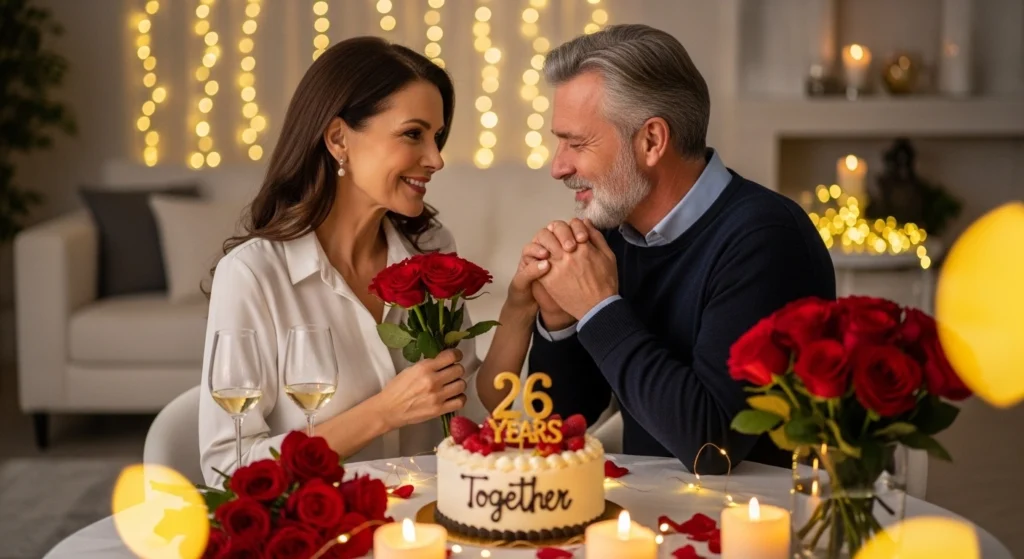 Romantic 26th Wedding Anniversary Wishes