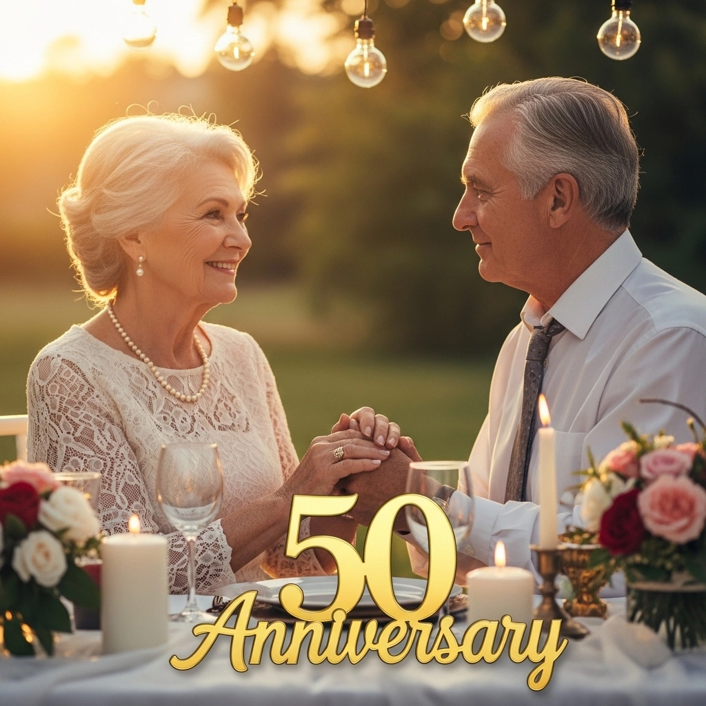 Romantic 50 Years Wedding Anniversary Wishes