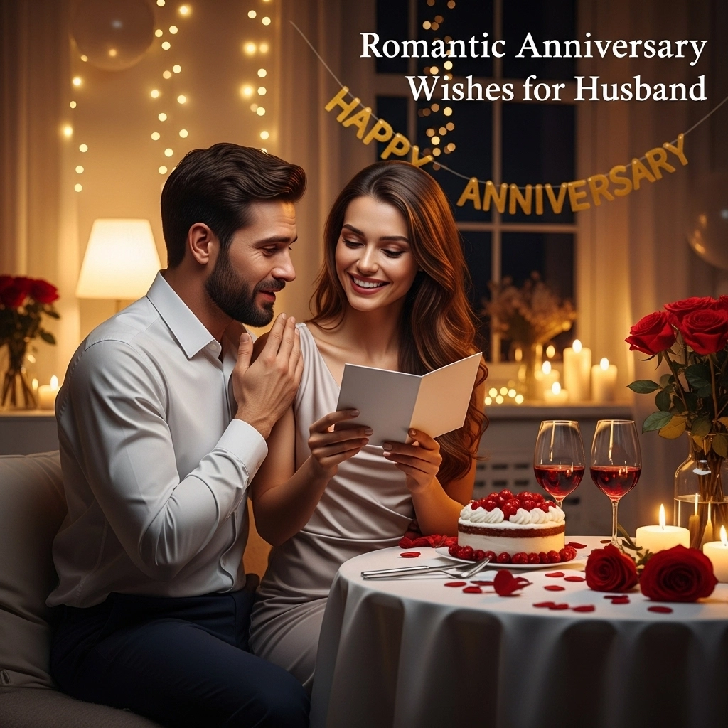 Romantic Anniversary Wishes Husband