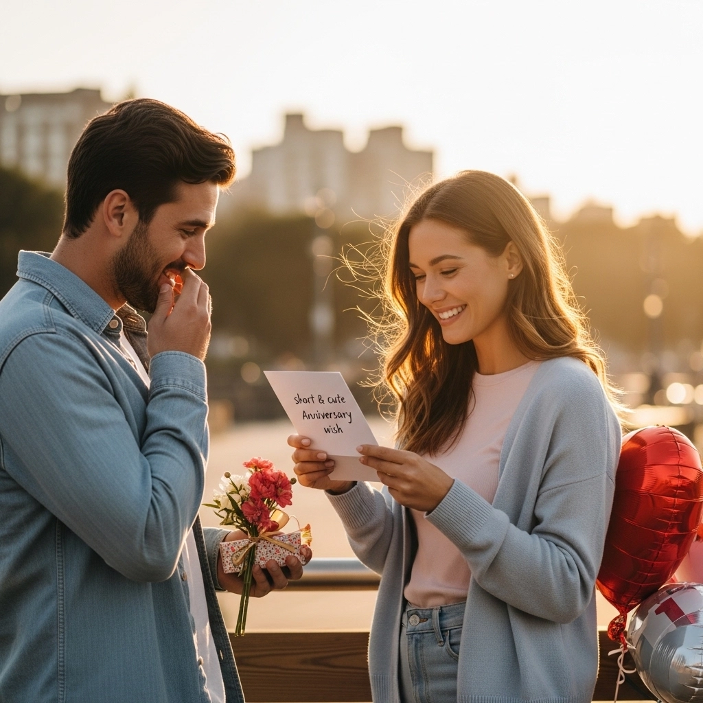 Short & Cute Anniversary Wishes Husband