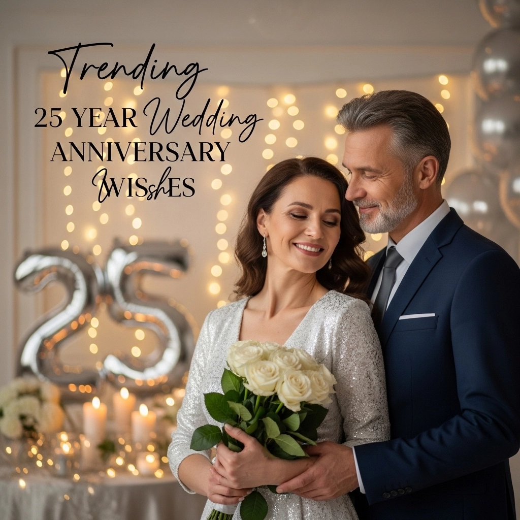 Trending 25 Year Wedding Anniversary Wishes