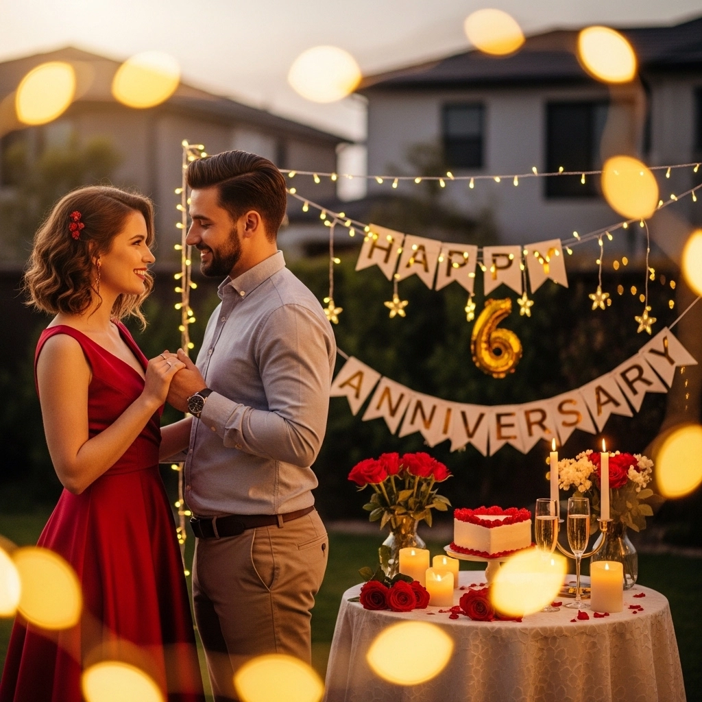 Funny 6 Wedding Anniversary Wishes for Husband