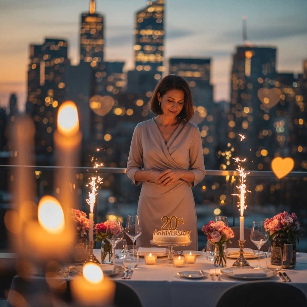 Heart Touching 20th Wedding Anniversary Wishes to Husband