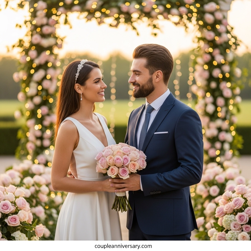 Romantic Happy Wedding Anniversary Wishes for Couple