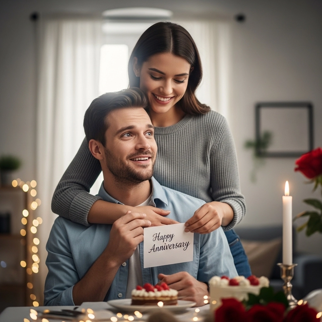 Short & Cute 6 Wedding Anniversary Wishes for Husband