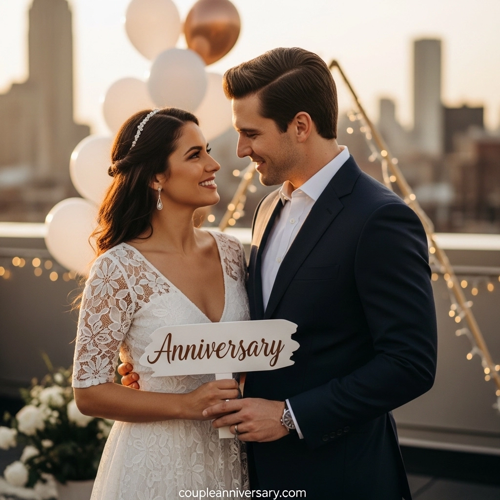 Short & Cute Animated Wedding Anniversary Wishes