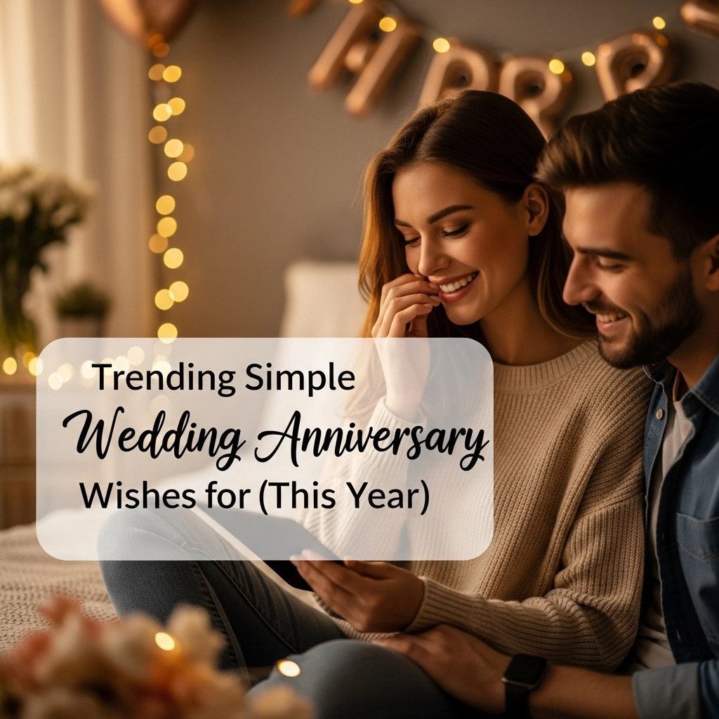 Trending Simple Wedding Anniversary Wishes for Husband (This Year)
