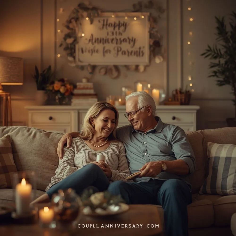 Happy 13th Anniversary Wishes for Parents