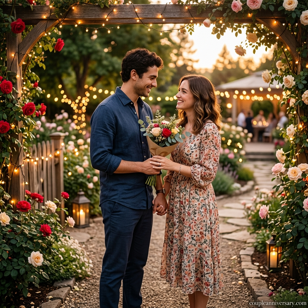 Romantic 1st Anniversary Wishes for Friend