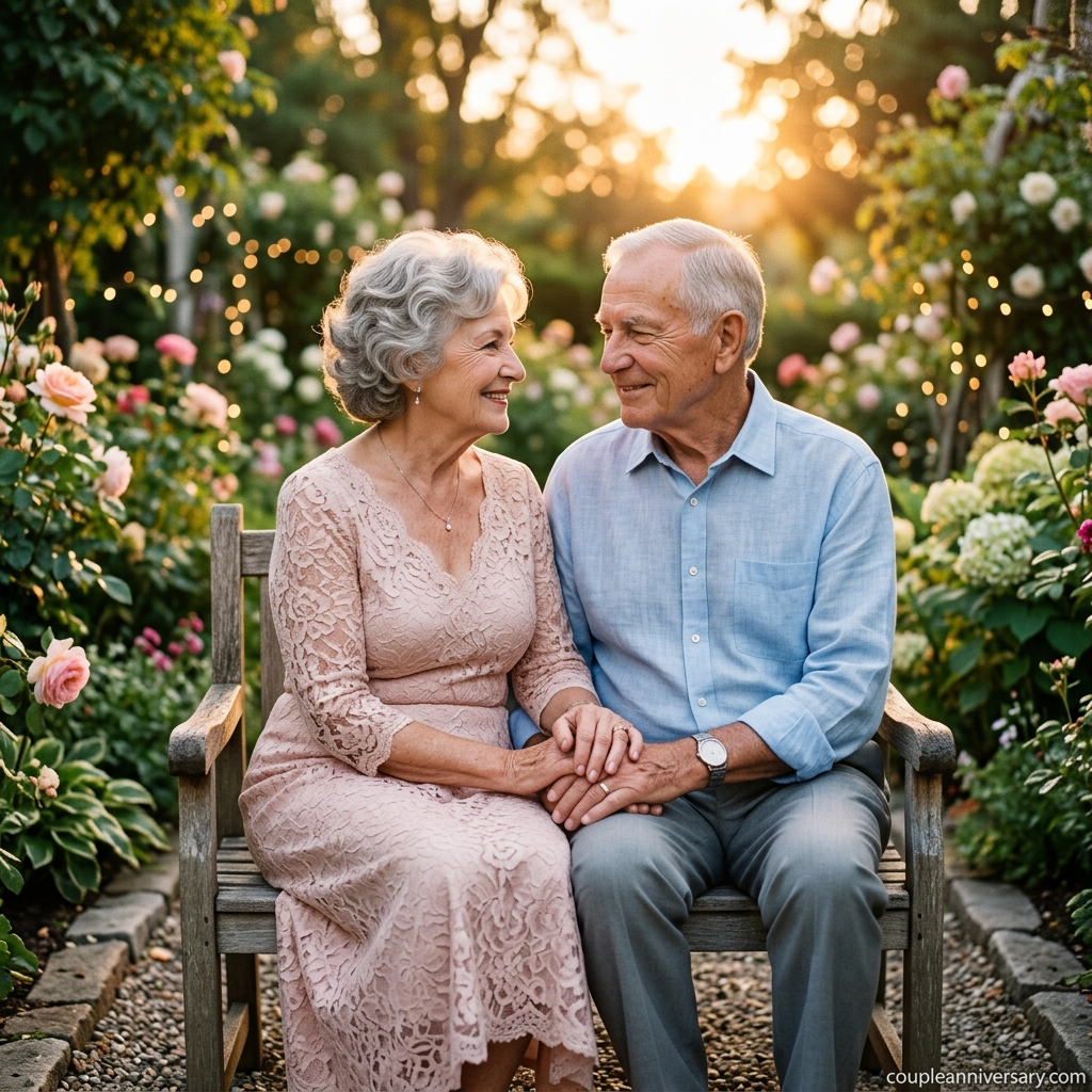 Romantic Anniversary Wishes for Grandparents