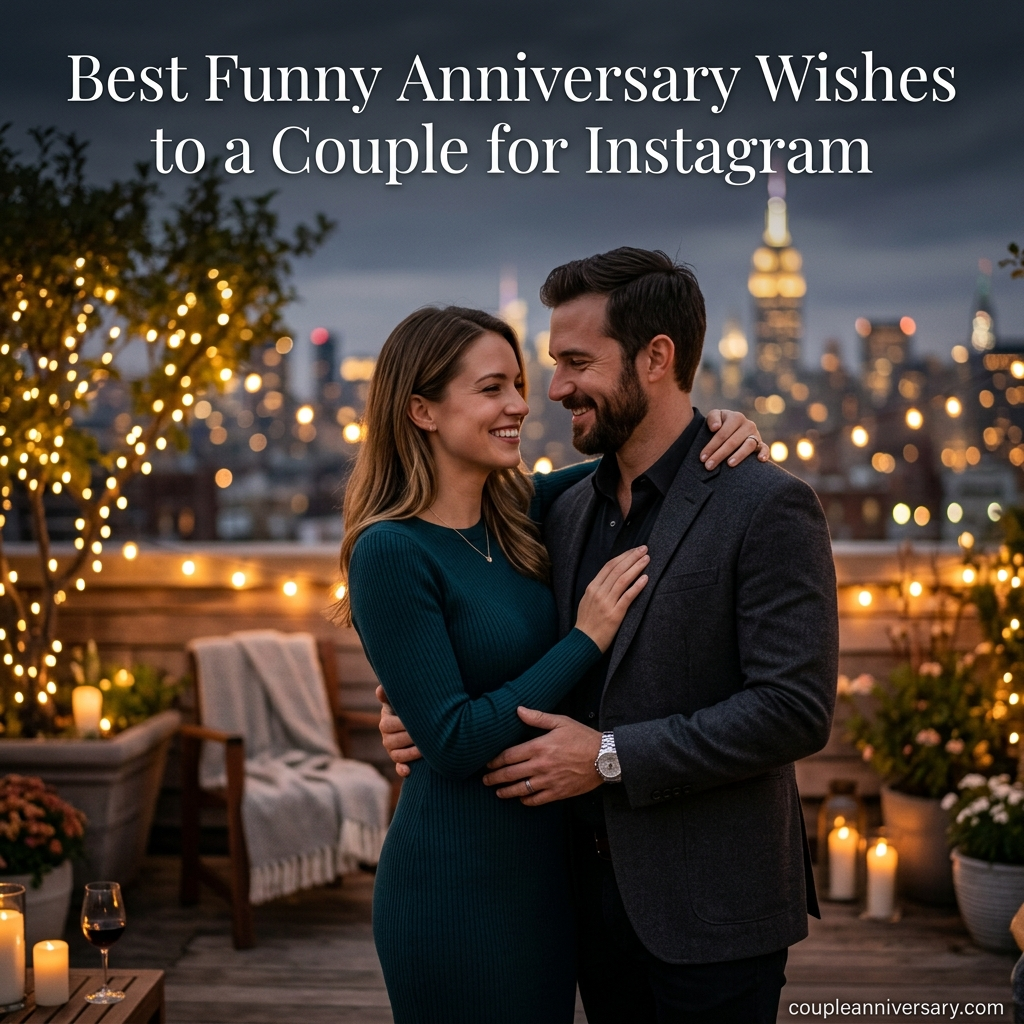 Best Funny Anniversary Wishes to a Couple for Instagram