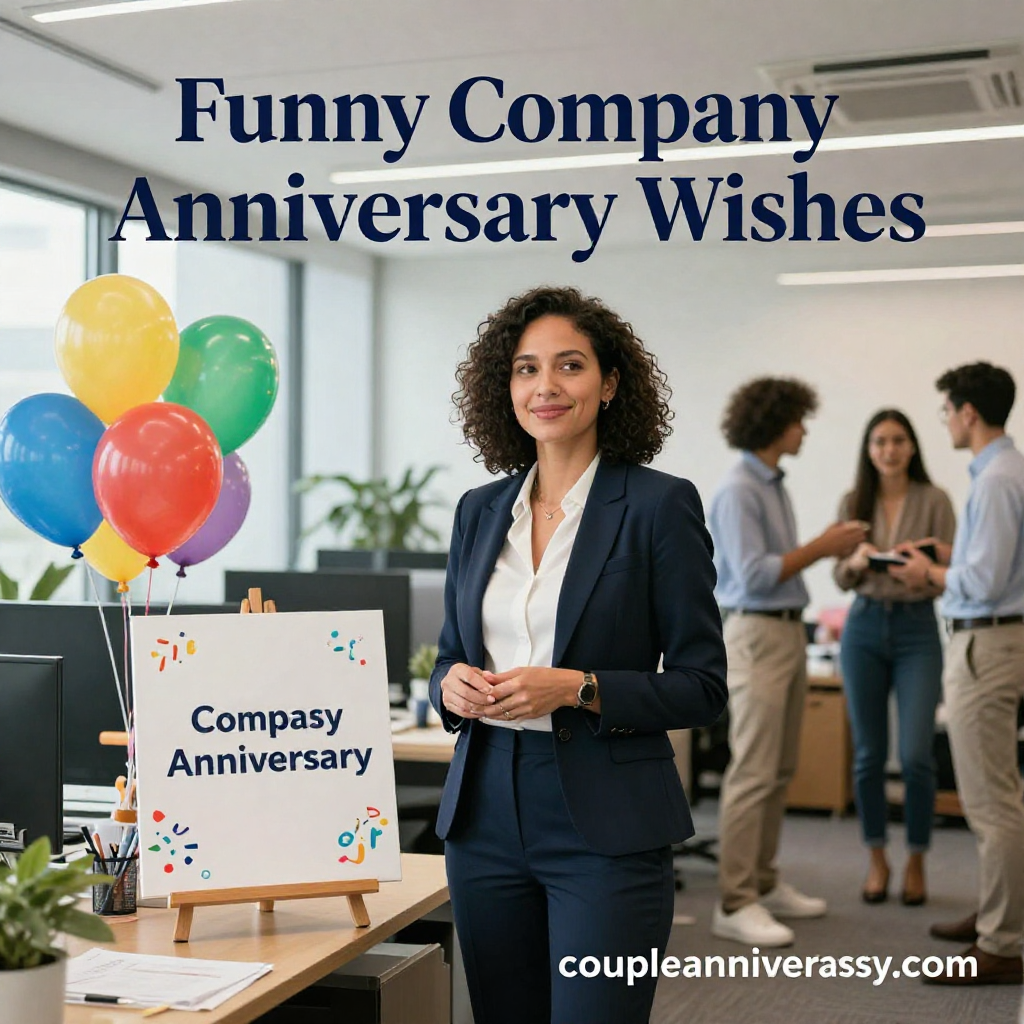 Funny Company Anniversary Wishes