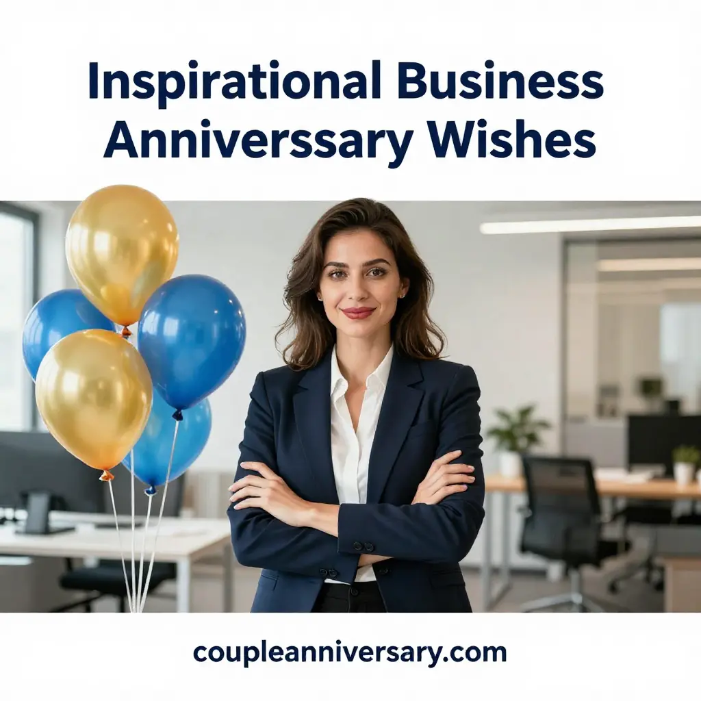Inspirational Business Anniversary Wishes