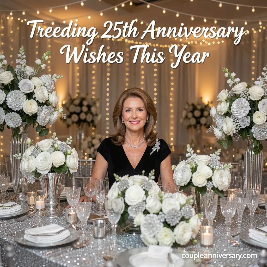Trending 25th Anniversary Wishes This Year