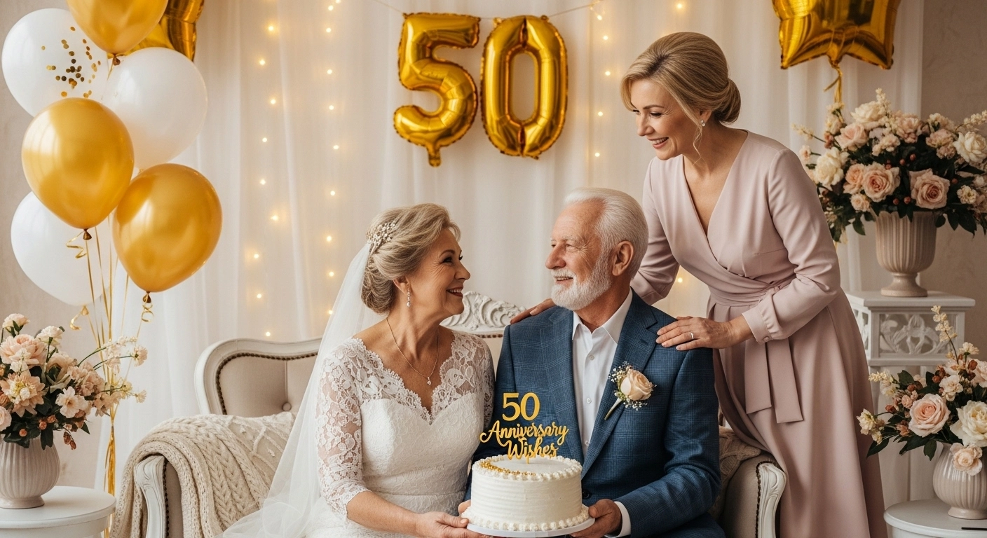 50th Anniversary Wishes