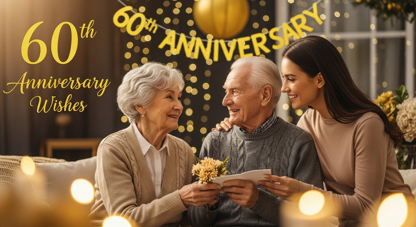 60th Anniversary Wishes