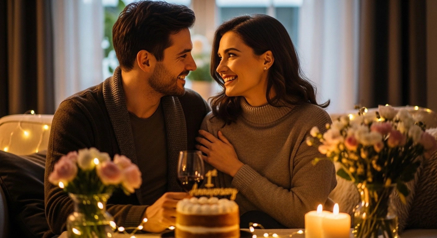 First Wedding Anniversary Wishes to Husband