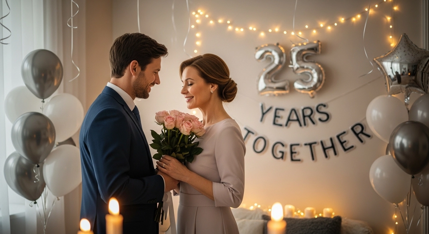 Happy 25th Anniversary Wishes