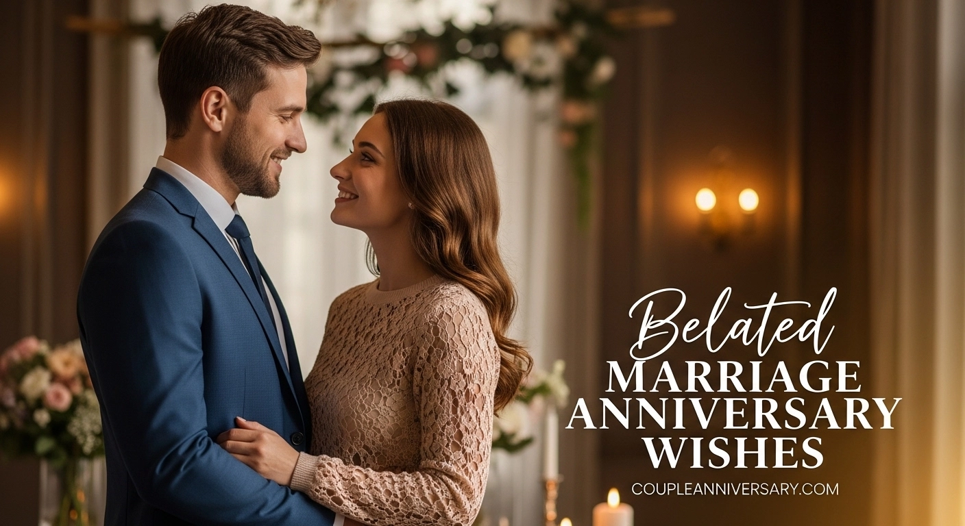 Belated Marriage Anniversary Wishes