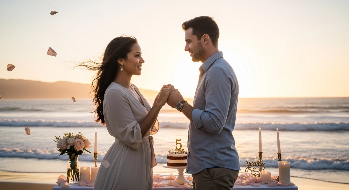 Heartfelt 5th Anniversary Wishes for Husband 💖