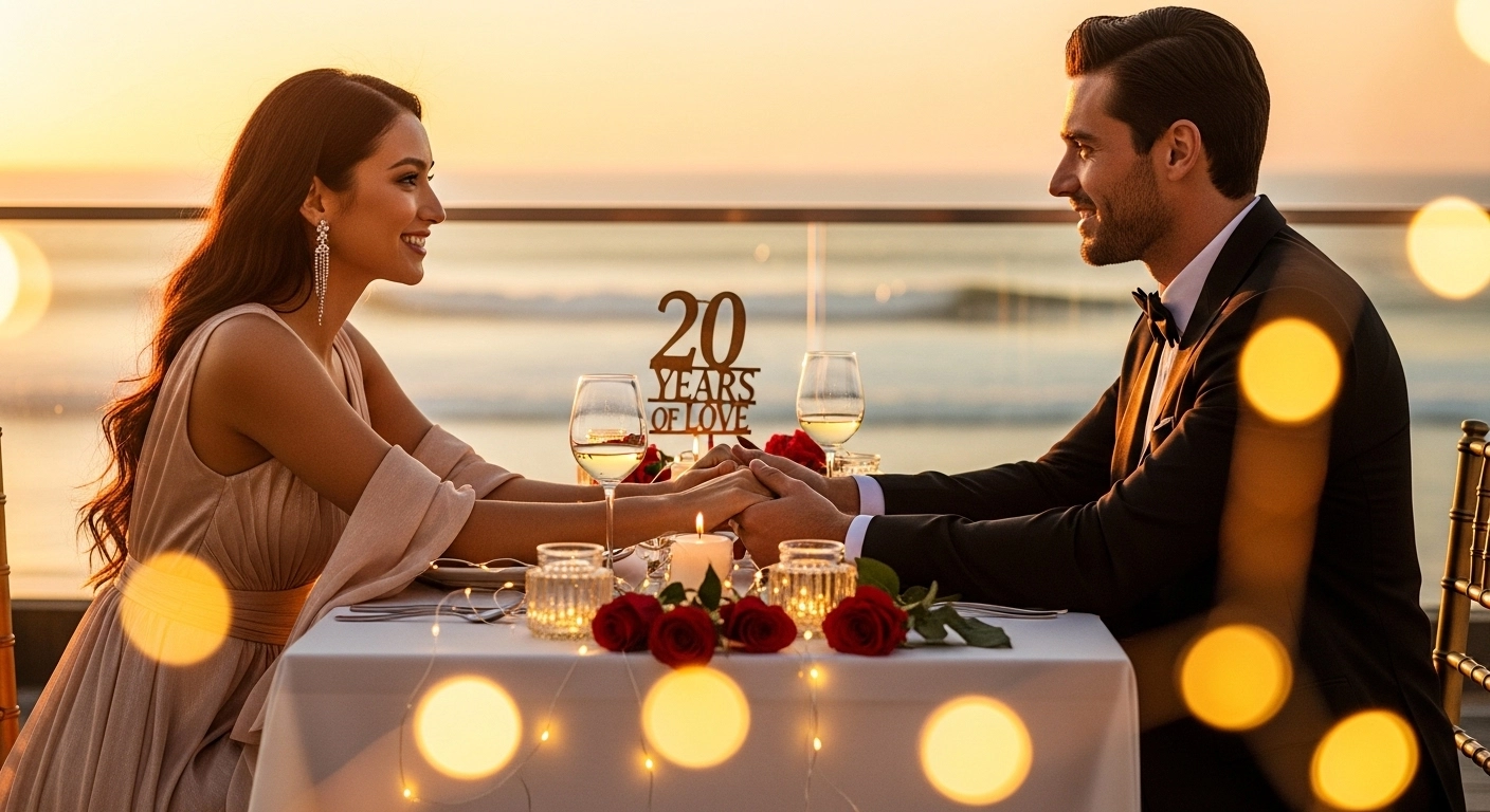Romantic 20th Anniversary Wishes