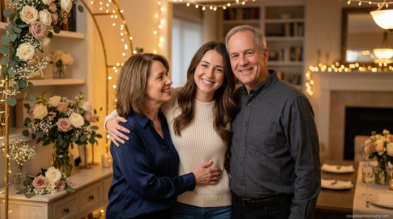 Anniversary Wishes for Parents from Daughter