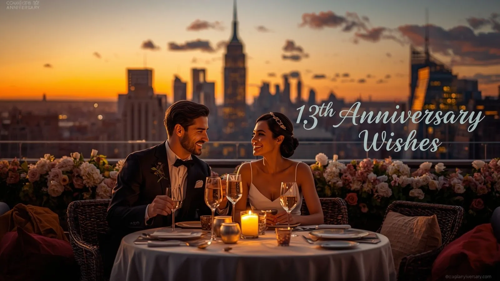 Happy 13th Anniversary Wishes