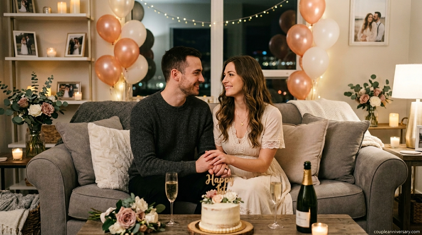 happy first anniversary wishes
