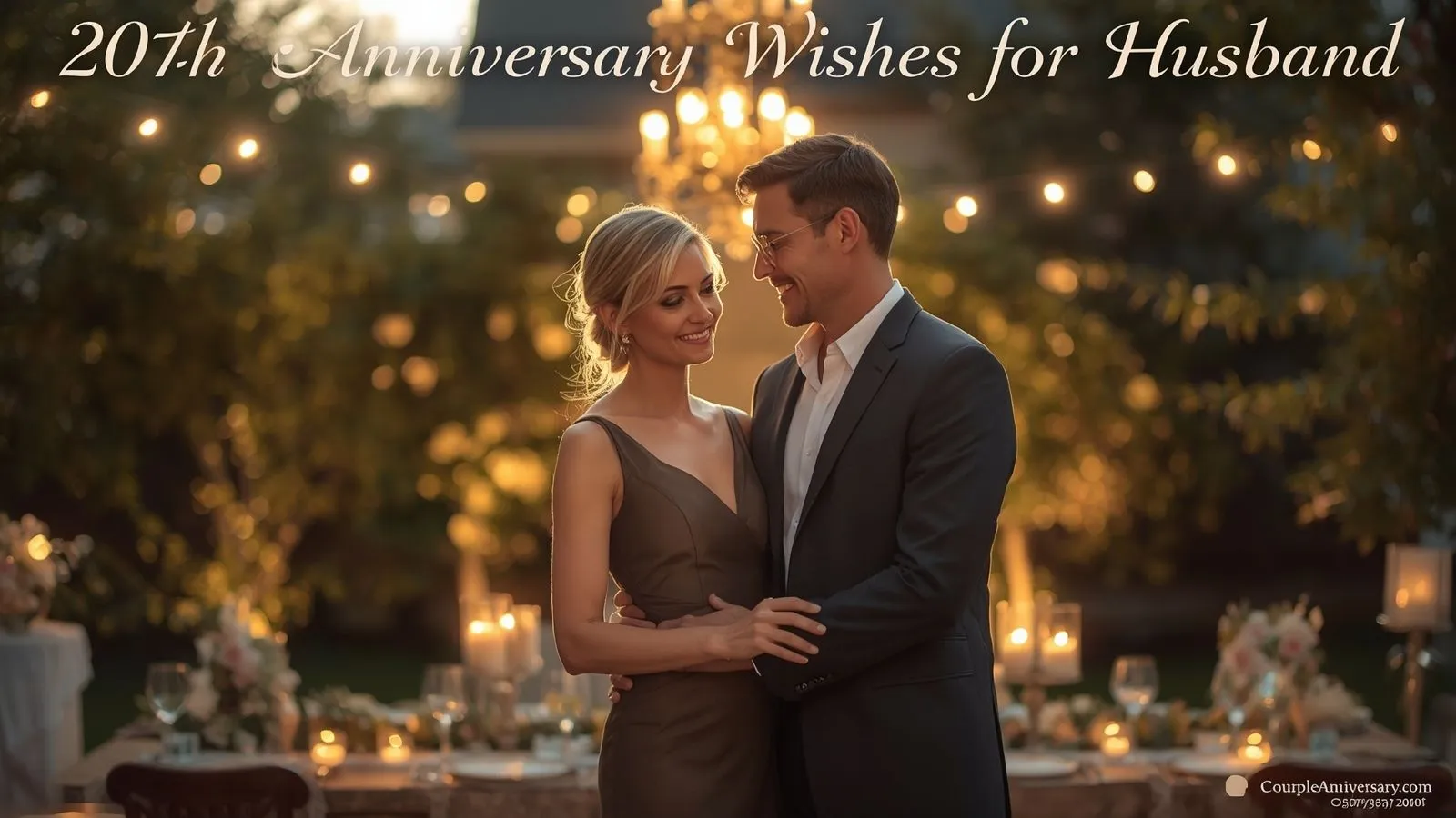 20th Anniversary Wishes for Husband
