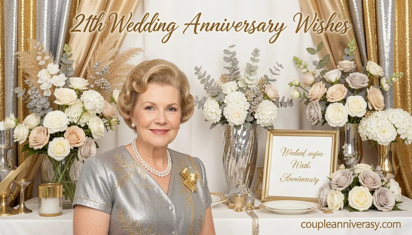 21st Wedding Anniversary Wishes