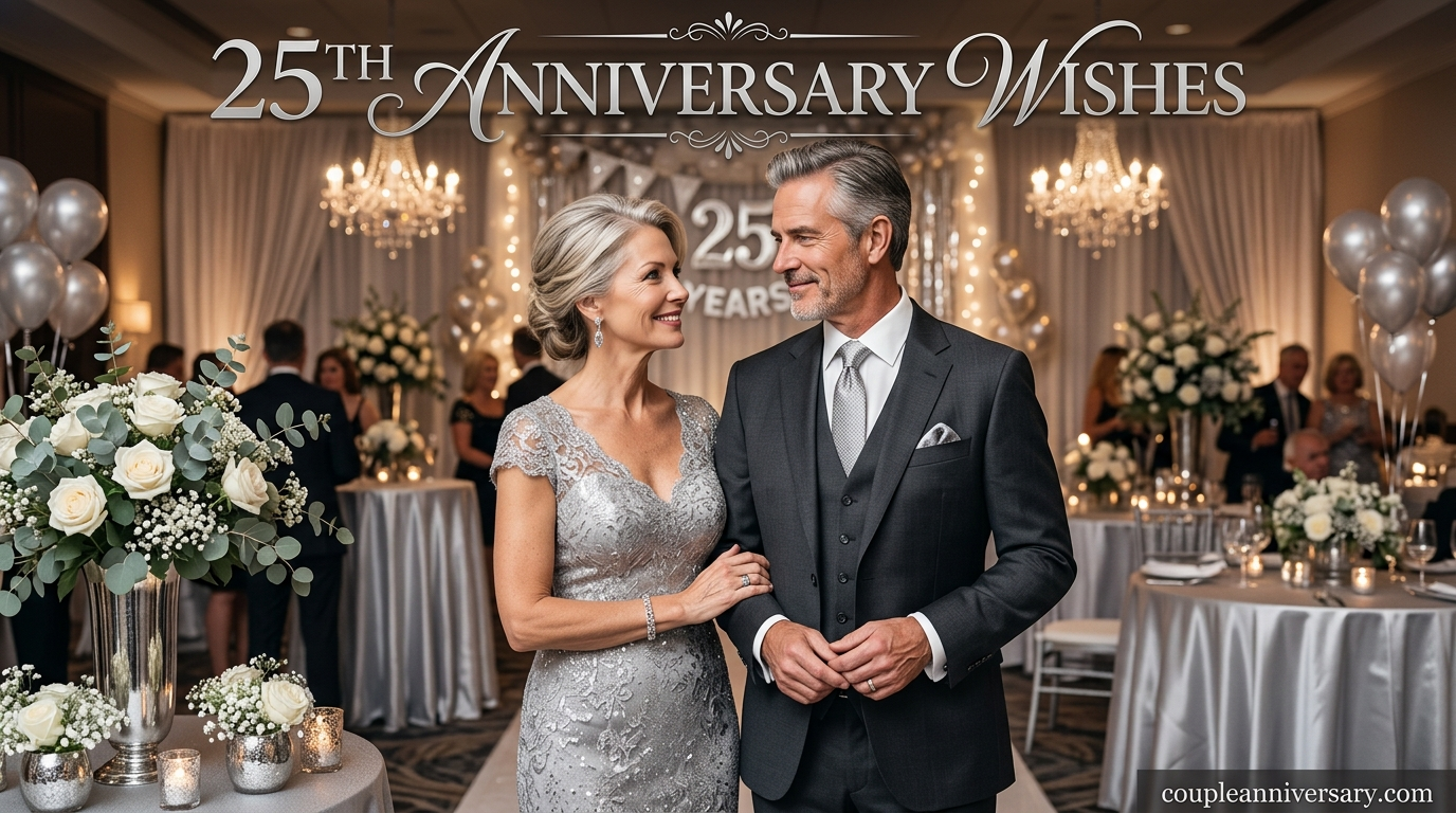 25th anniversary wishes