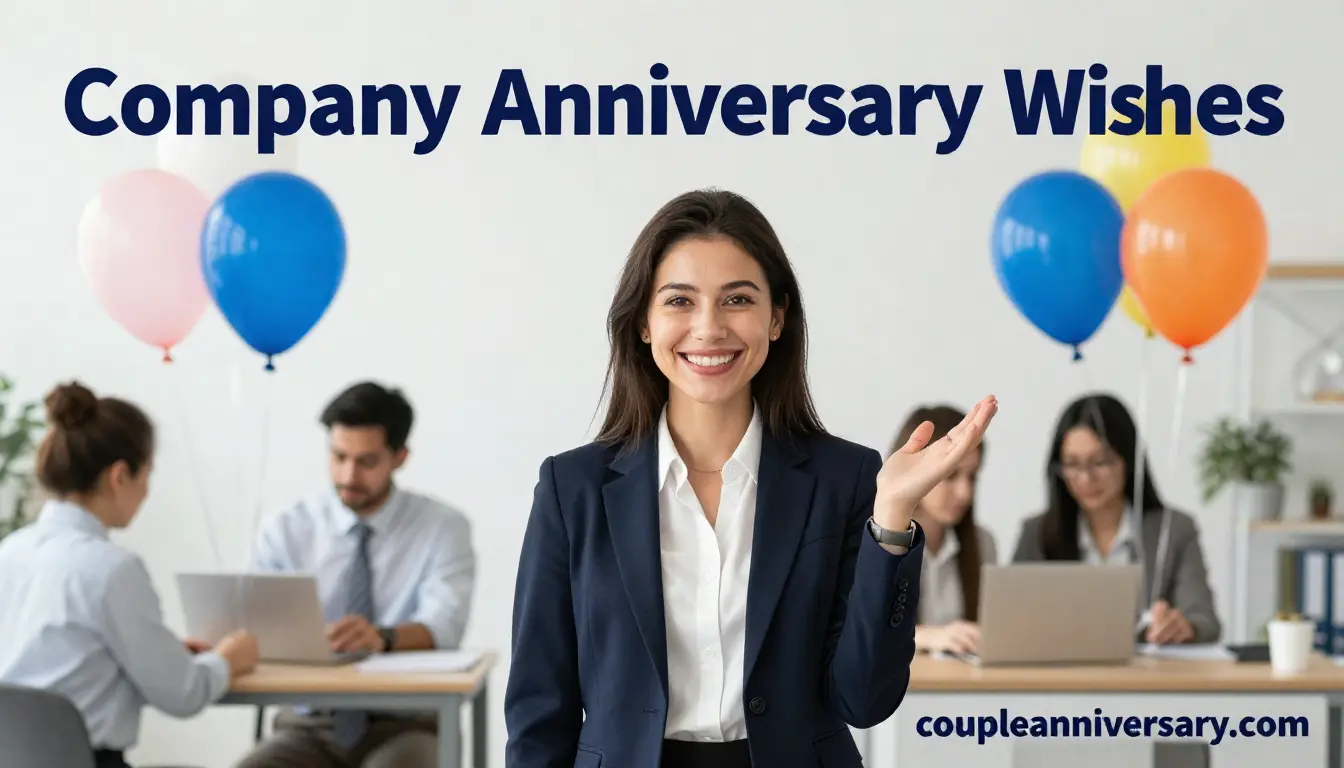 Company Anniversary Wishes