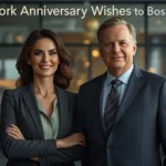 Happy Work Anniversary Wishes to Boss