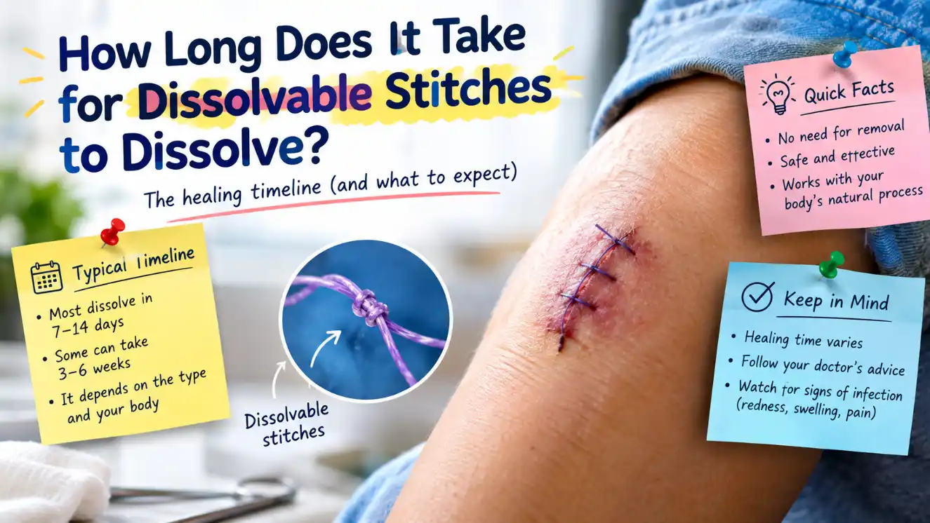 How Long Does It Take for Dissolvable Stitches to Dissolve