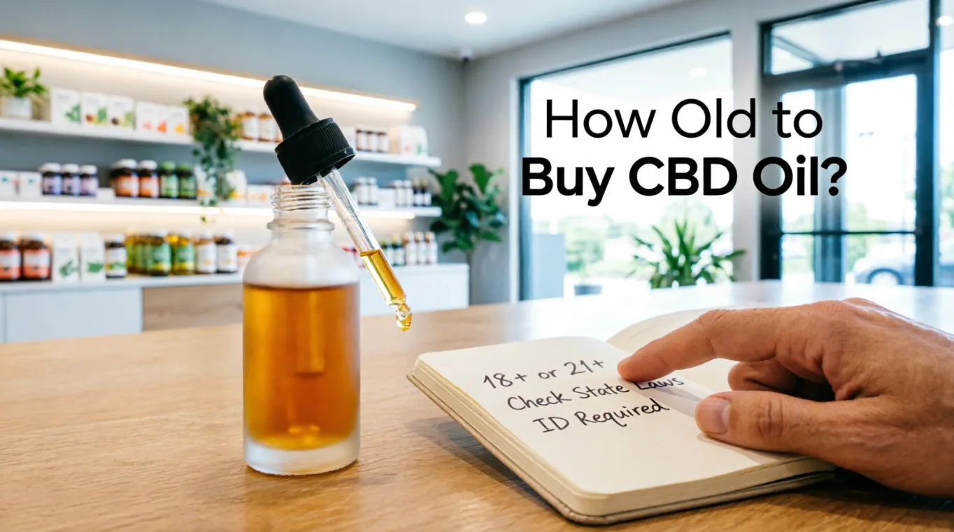 How Old to Buy CBD Oil