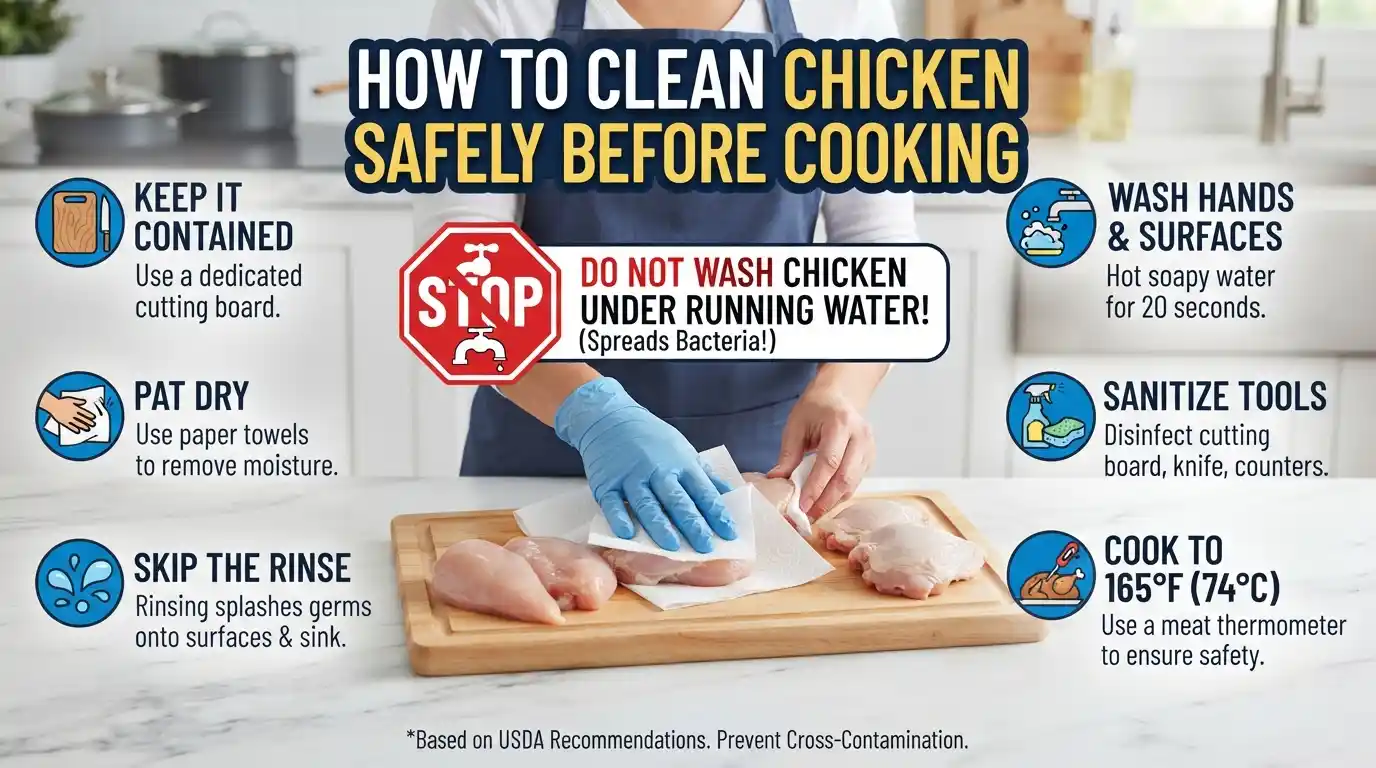 How to Clean Chicken