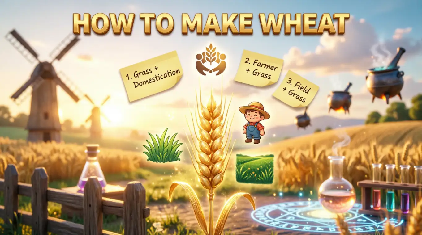 How to Make Wheat in Little Alchemy 2