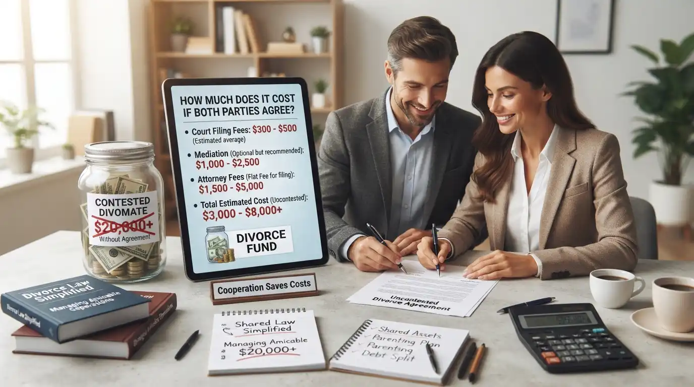 How Much Does It Cost to Get a Divorce If Both Parties Agree