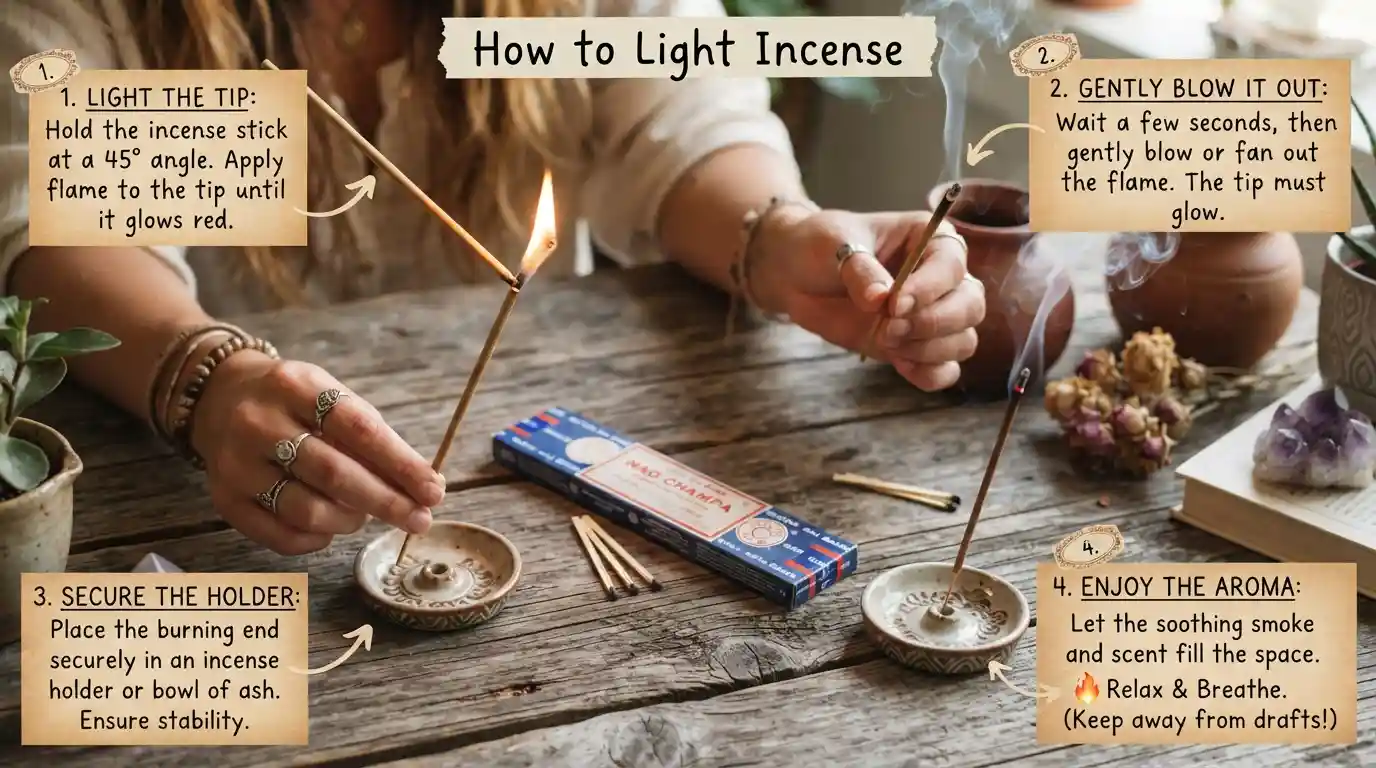 How to Light Incense