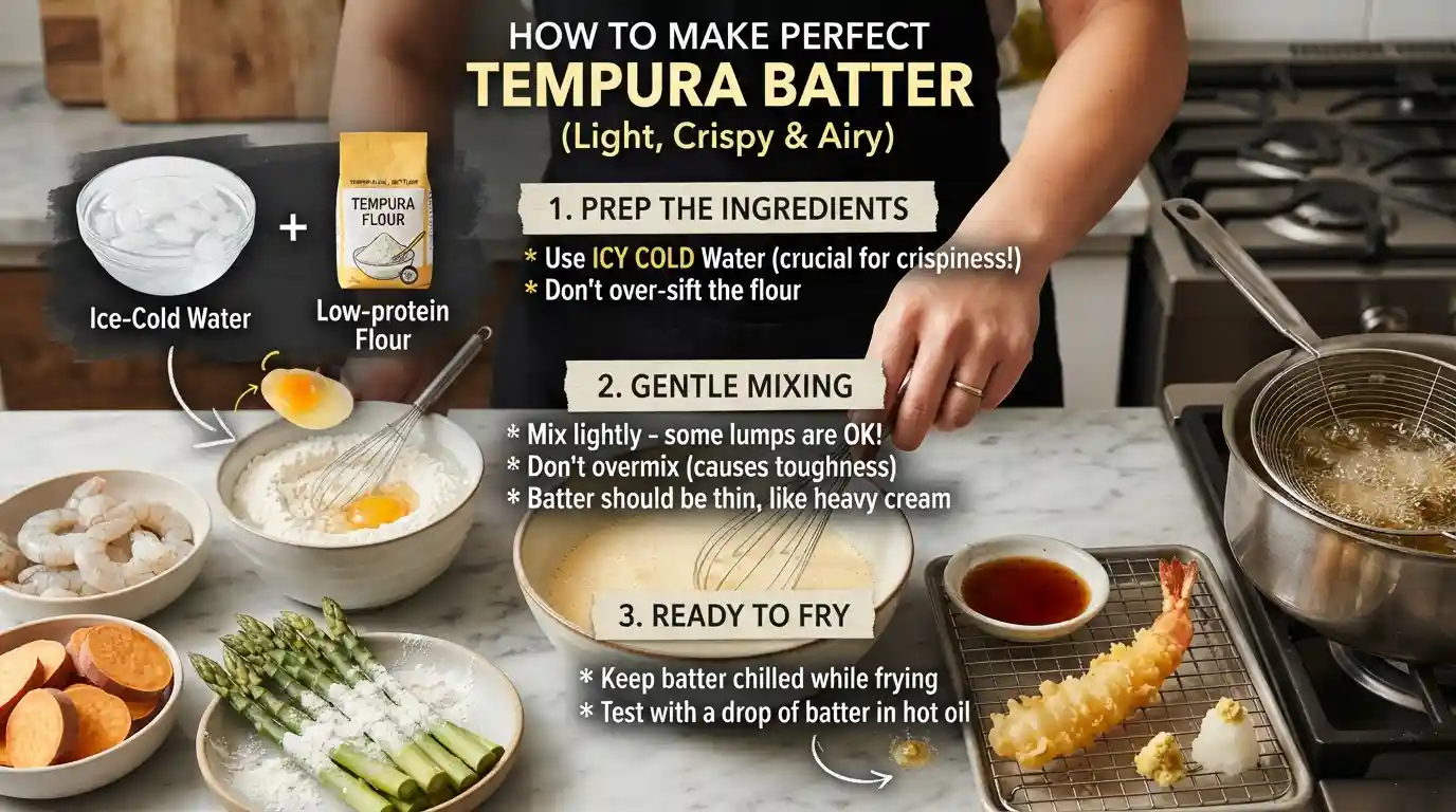 How to Make Tempura Batter