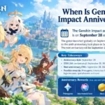 when is genshin impact aniversary