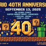 when is marios 40th aniversary